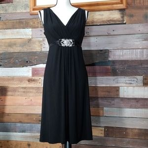Black cocktail dress
